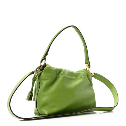 Fendi Nappa Medium Mamma Baguette Green 2 of 10