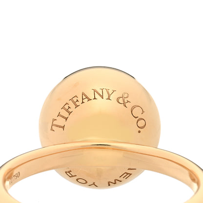Tiffany 18K Rose Gold 12mm HardWear Ball Ring 54 7 3 of 3
