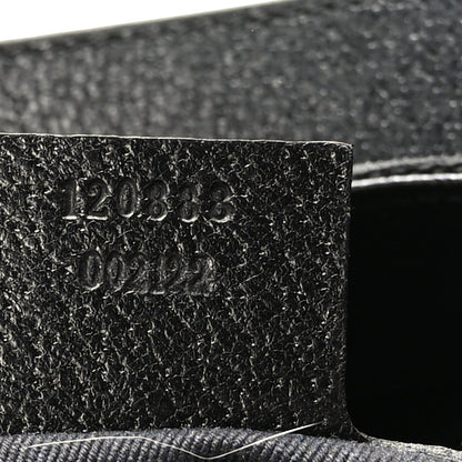 Gucci Monogram Piston Lock Jackie O Hobo Black 7 of 9