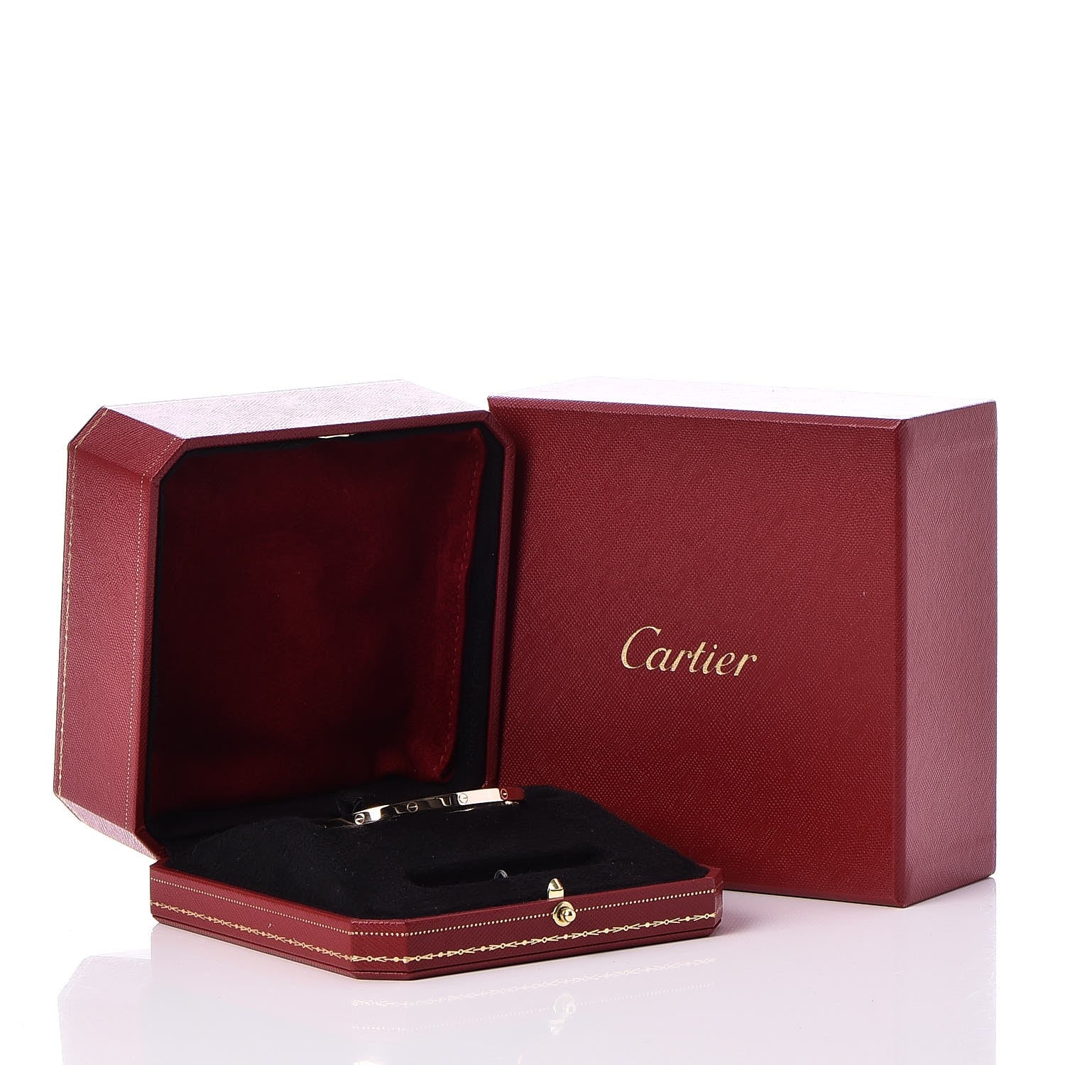 Cartier 18K Pink Gold Small LOVE Bracelet 17 10 of 10