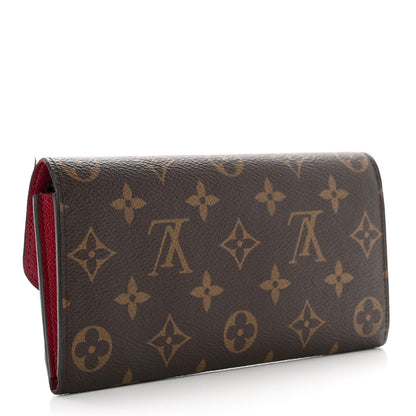 Louis Vuitton Monogram Emilie Wallet Fuchsia 2 of 7