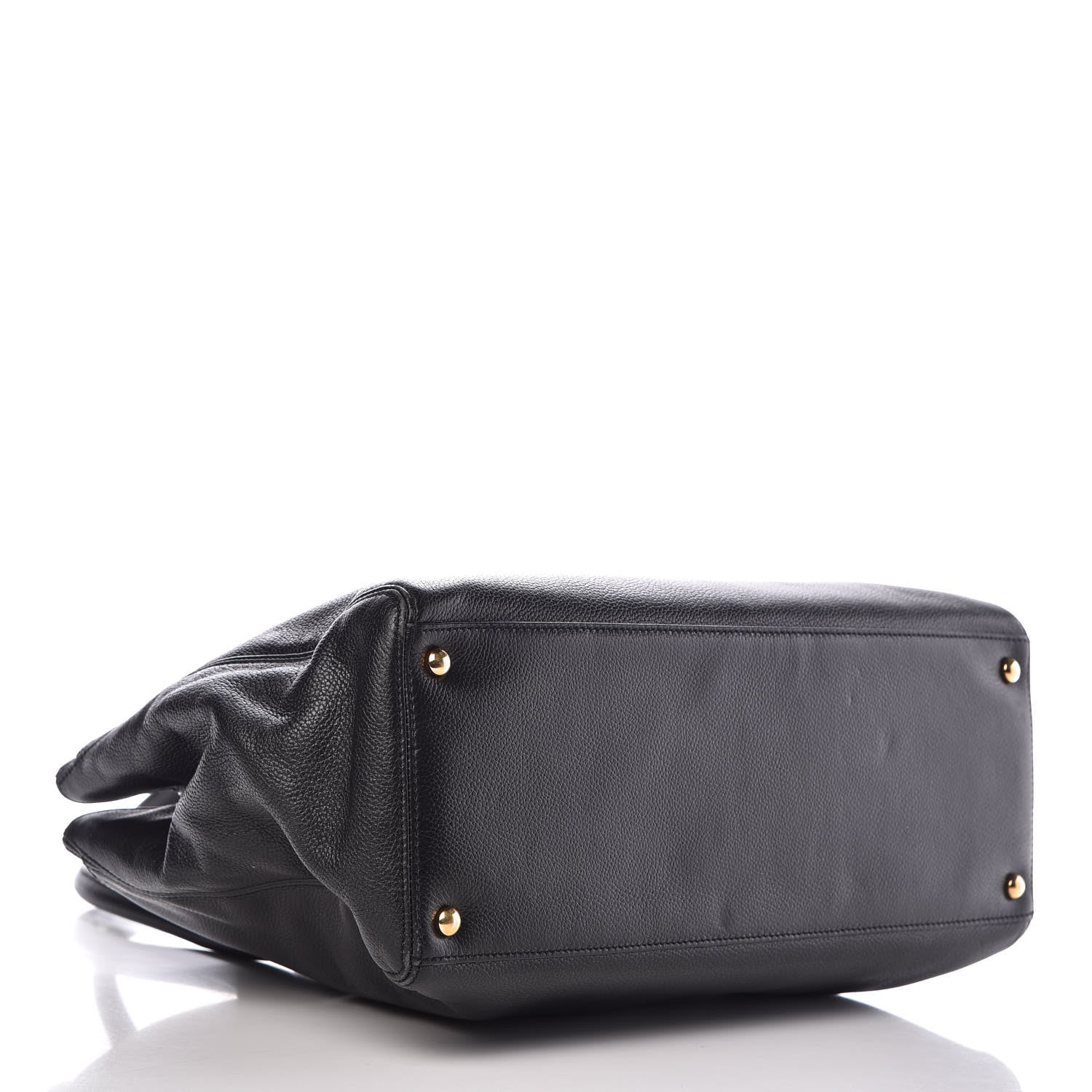 Chanel Calfskin Cerf Executive Shopper Tote Black 4 of 17