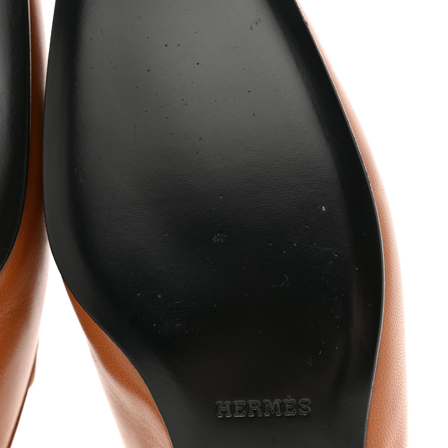 Goatskin Diane Mules 40 Beige Dore