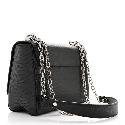 Louis Vuitton Epi Twist Shoulder Bag MM Black 4 of 11