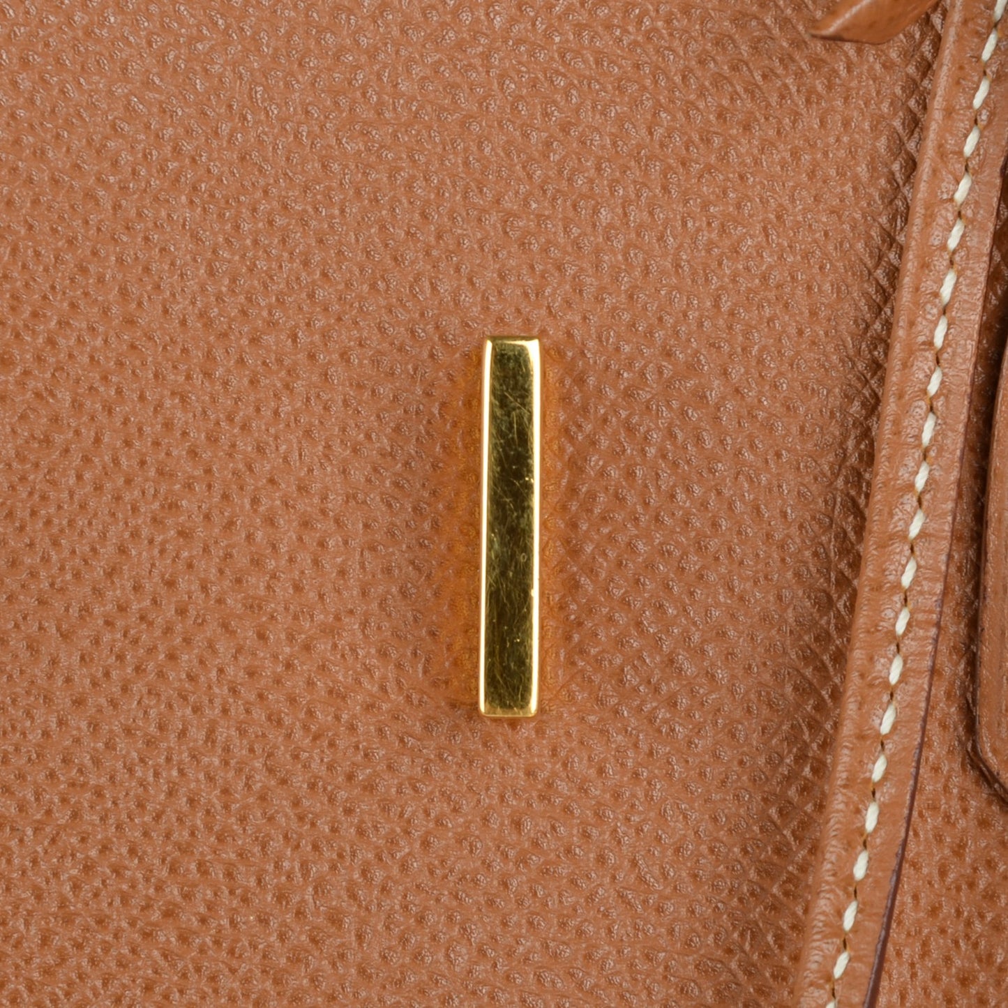 Epsom Birkin 35 Gold