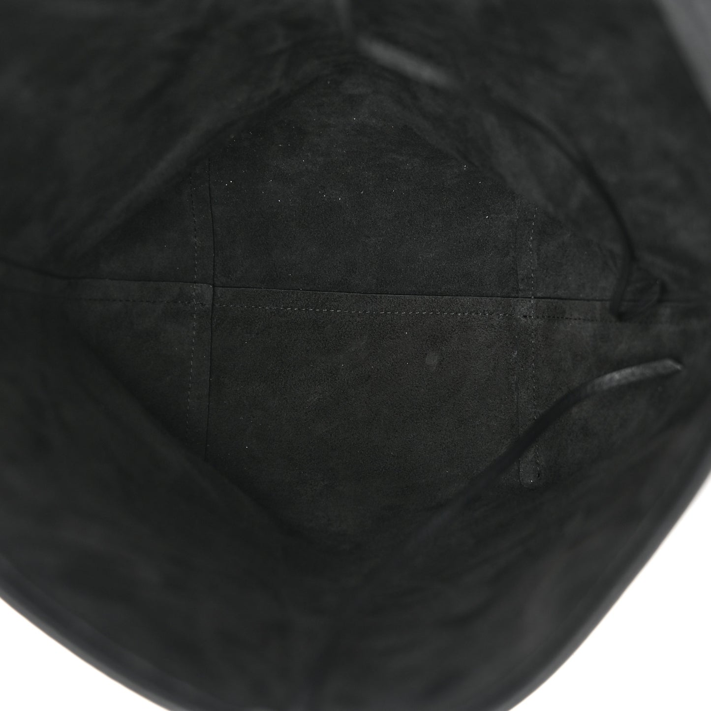 Grained Calfskin Medium N/S Park Tote Black