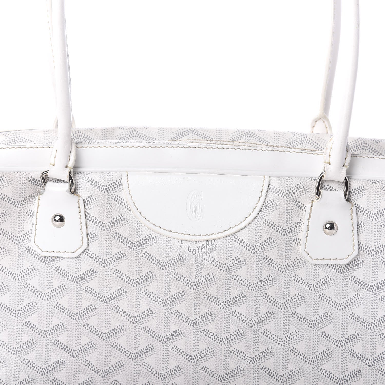 Goyard Goyardine Saint Martin White 7 of 9
