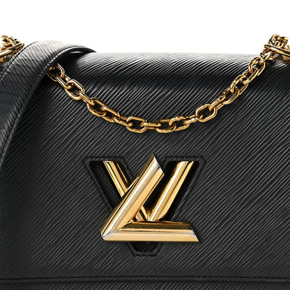 Louis Vuitton Epi Twist Shoulder Bag MM Black 8 of 10