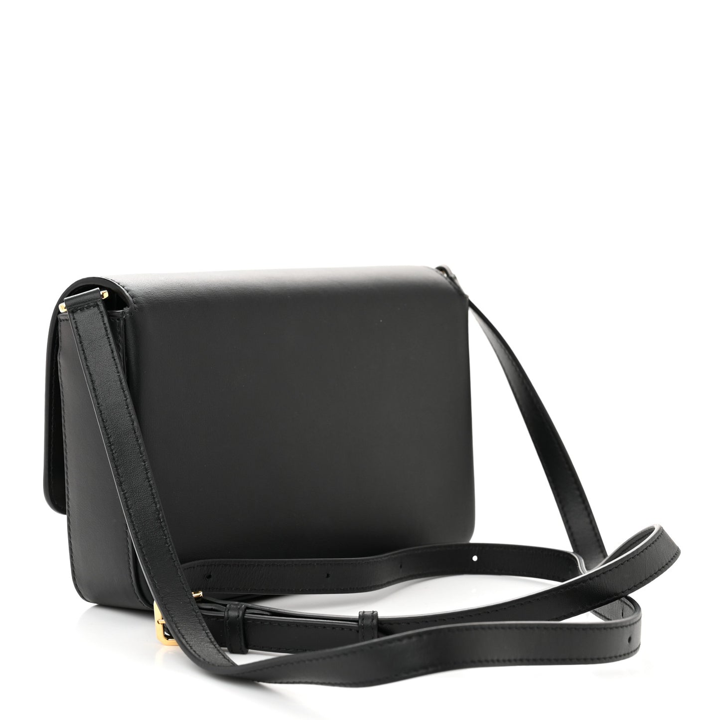 Calfskin Vintage Check New Hampshire Bag Black