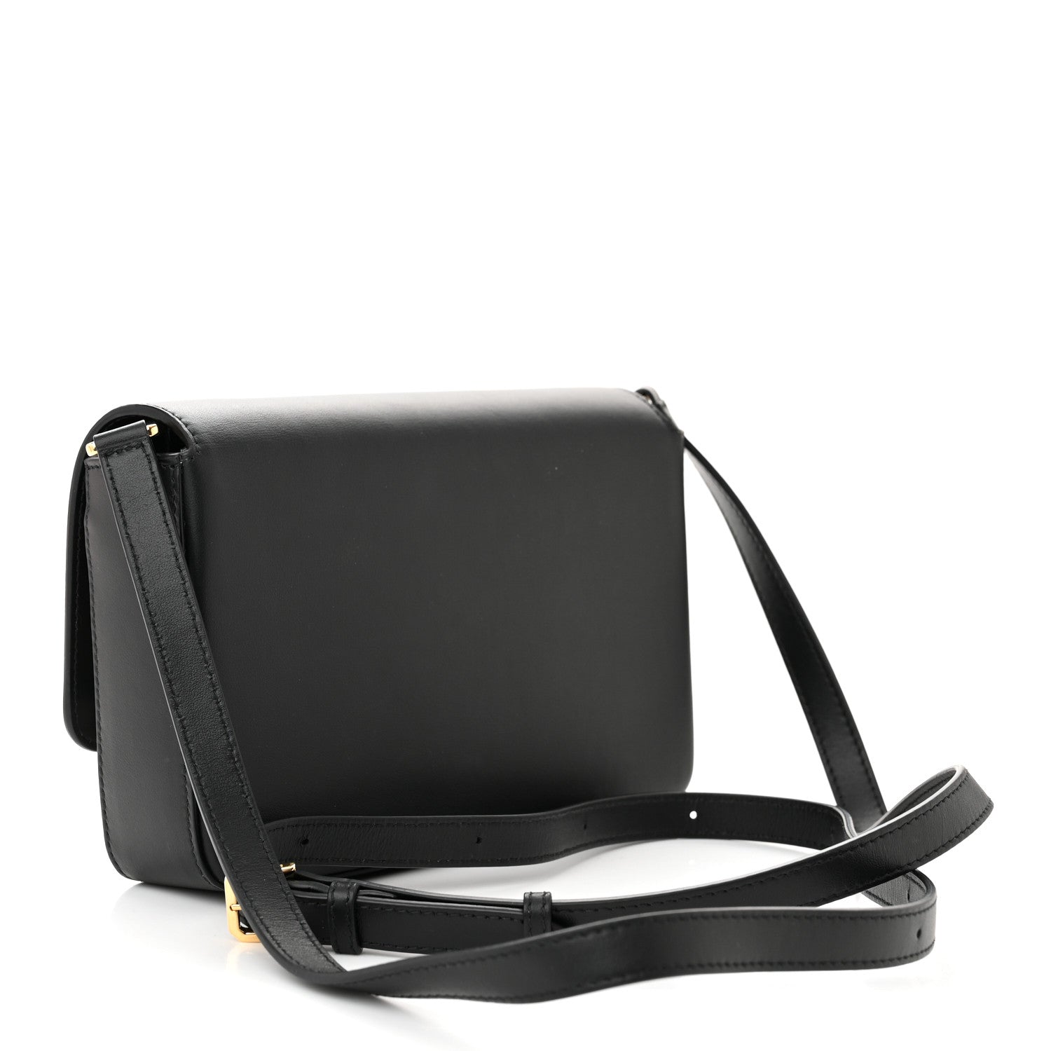 Burberry Calfskin Vintage Check New Hampshire Bag Black 3 of 10