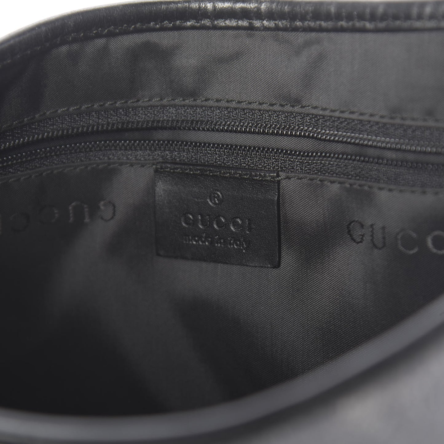 Velvet Calfskin Jackie O Hobo Grey Black