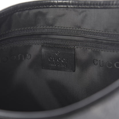 Gucci Velvet Calfskin Jackie O Hobo Grey Black 6 of 9