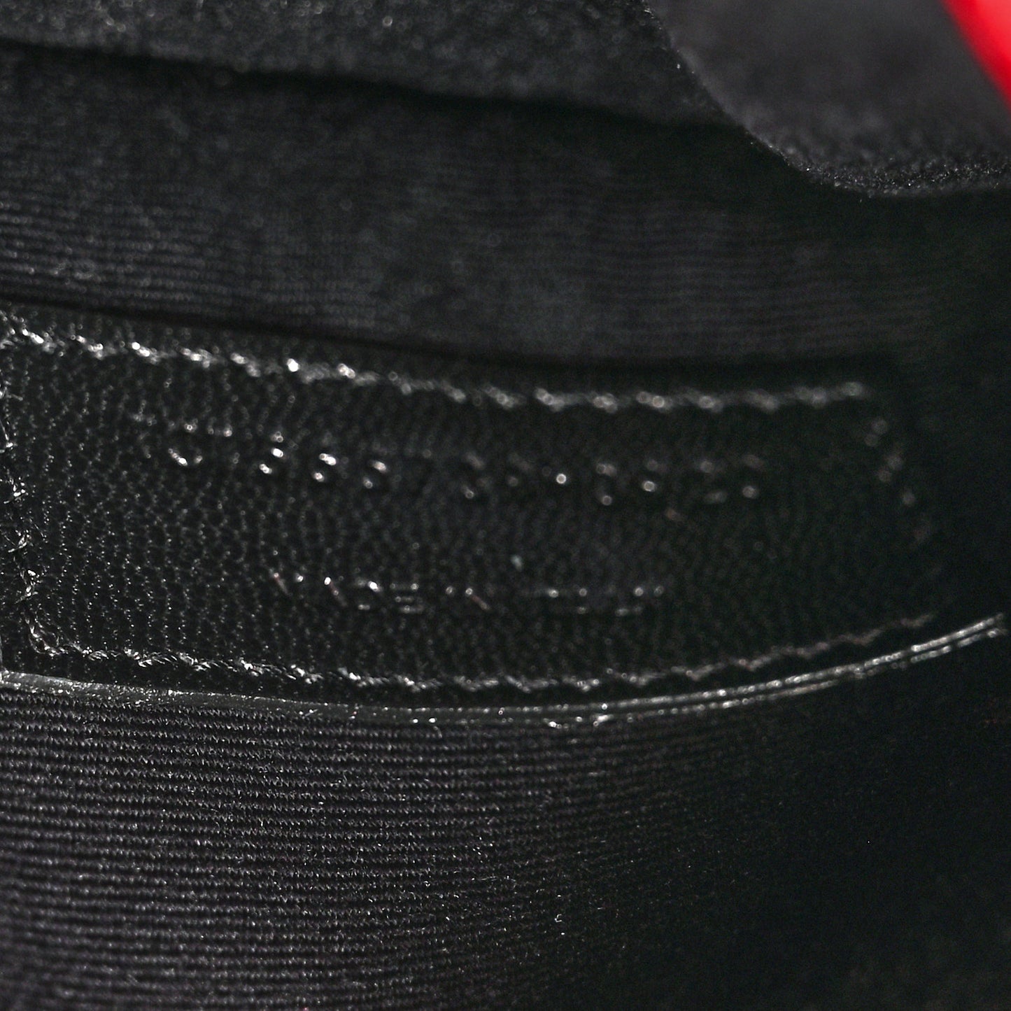 Grain De Poudre Uptown Pouch Rouge Eros