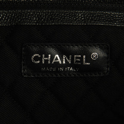 Chanel Distressed Caviar Outdoor Ligne Tote Black 6 of 7