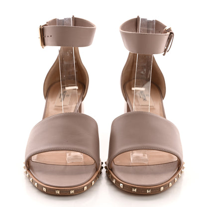 Valentino Garavani Nappa Soul Rockstud 65mm Sandals 40 Poudre 2 of 10