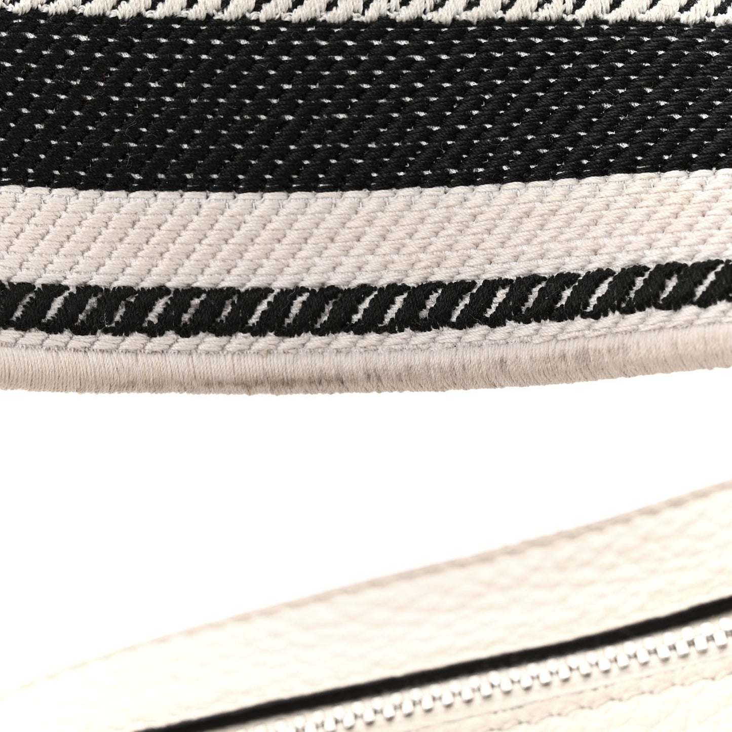 Vitello Daino Soft Medium Double Zip Shoulder Bag White