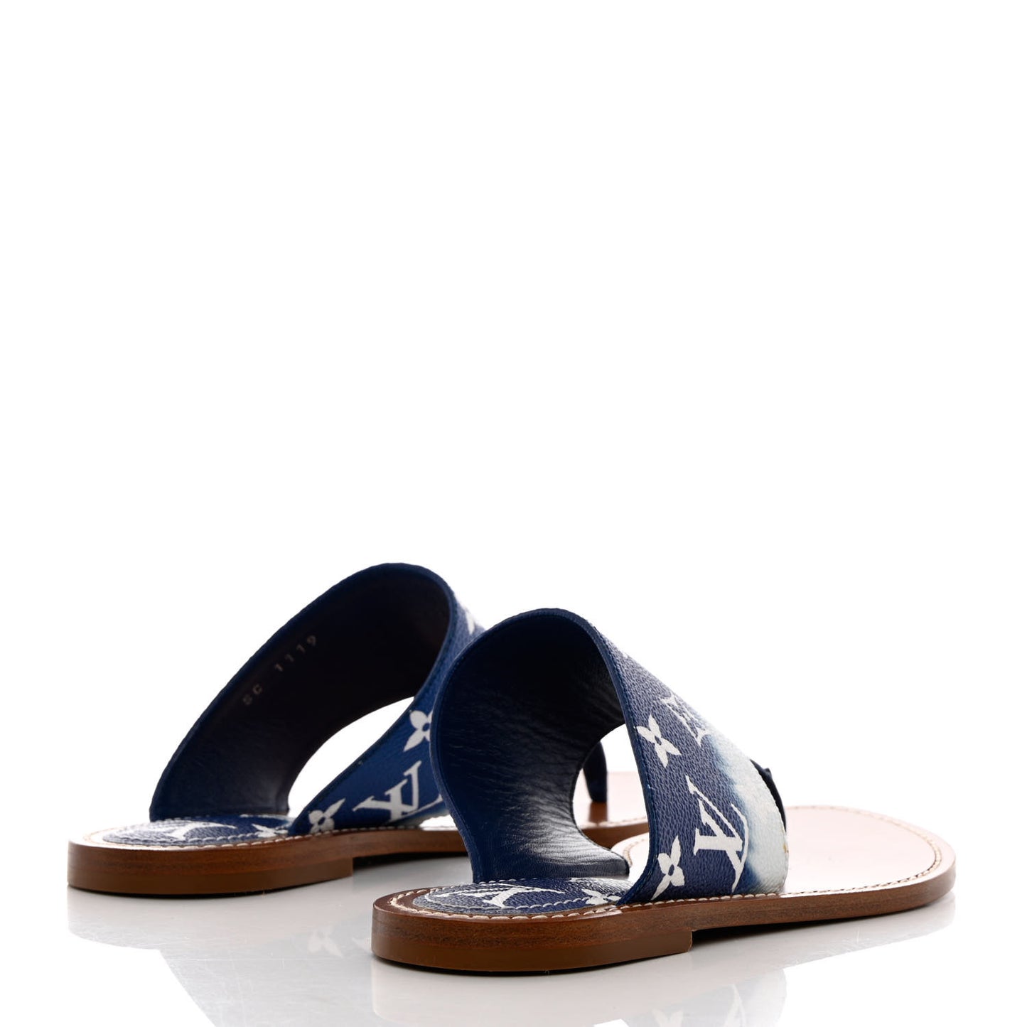 Monogram Escale Palma Sandals 37 Blue