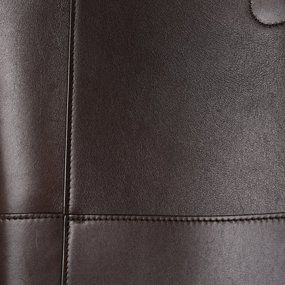 Celine Supersoft Calfskin Sangle Bucket Bag Wood 14 of 16