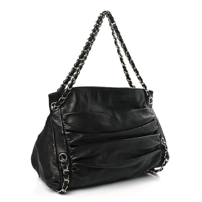 Chanel Lambskin Large Sharpei Shoulder Bag Black 3 of 9