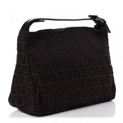 Fendi Zucchino Mini Pochette Tobacco Moro 2 of 4