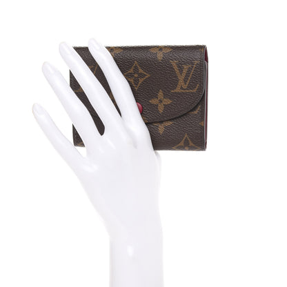 Louis Vuitton Monogram Rosalie Coin Purse Fuchsia 2 of 7