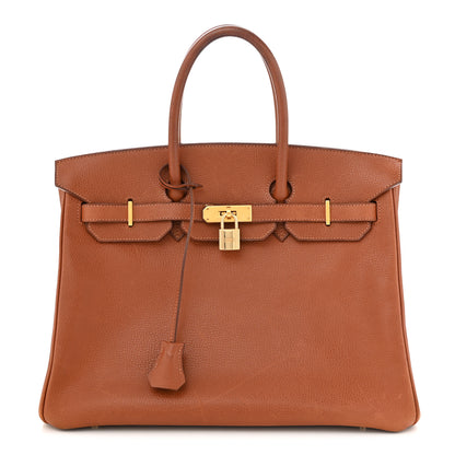 Hermes Buffle Skipper Birkin 35 Marron Glace 1 of 14