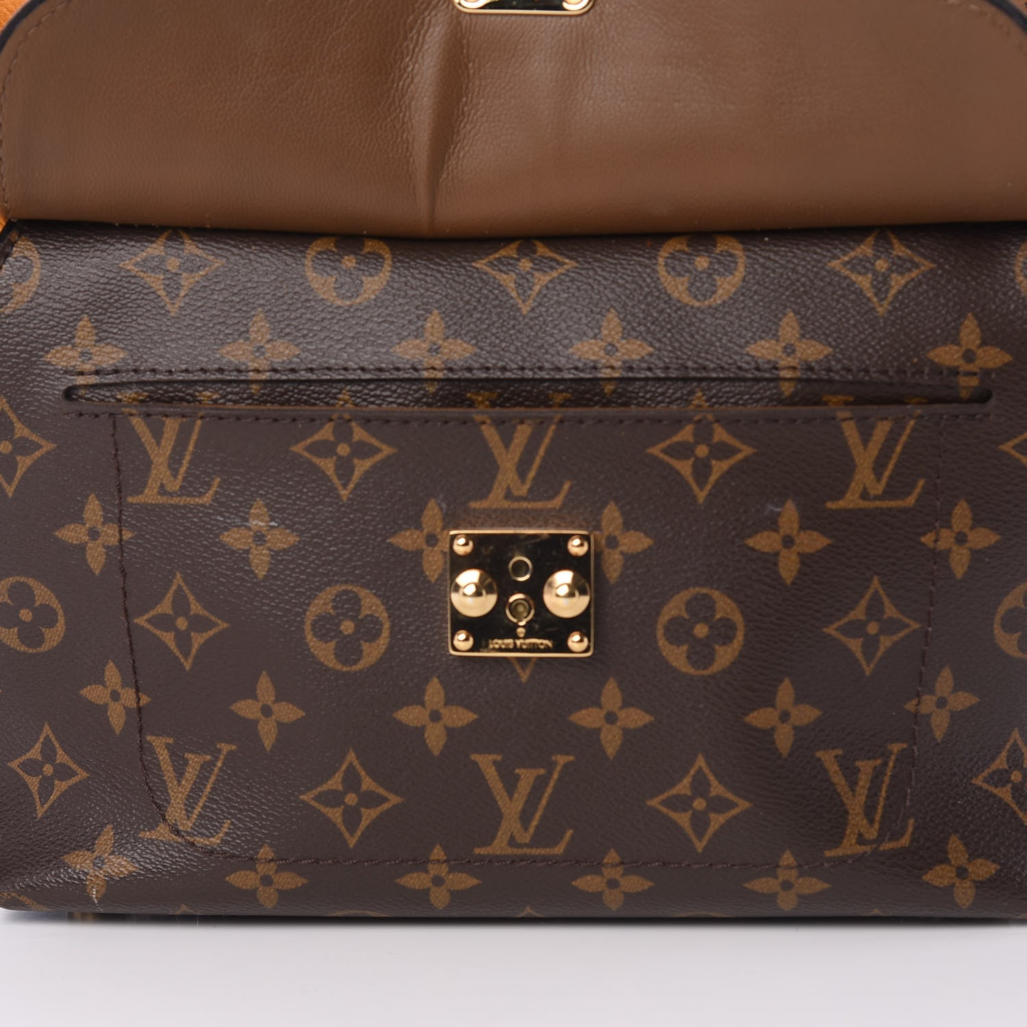 Louis Vuitton Monogram Ostrich Majestueux PM Yellow 14 of 16