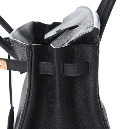 Hermes Togo Birkin 25 Black 12 of 40