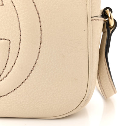 Gucci Pebbled Calfskin Small Soho Disco Bag Off White 15 of 15