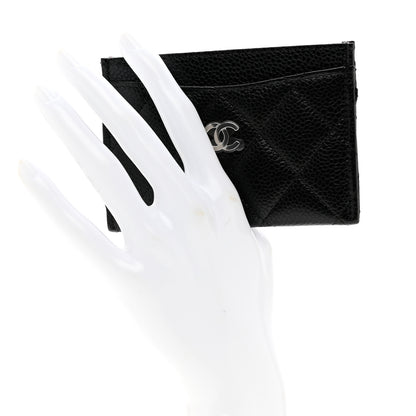 Chanel Caviar Quilted Card Holder Black 2 of 8