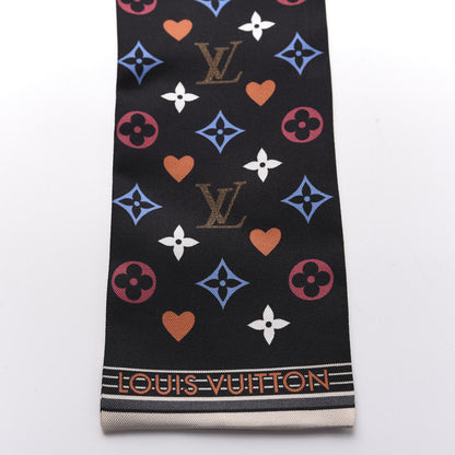 Louis Vuitton Silk Game On Bandeau Black White 2 of 3