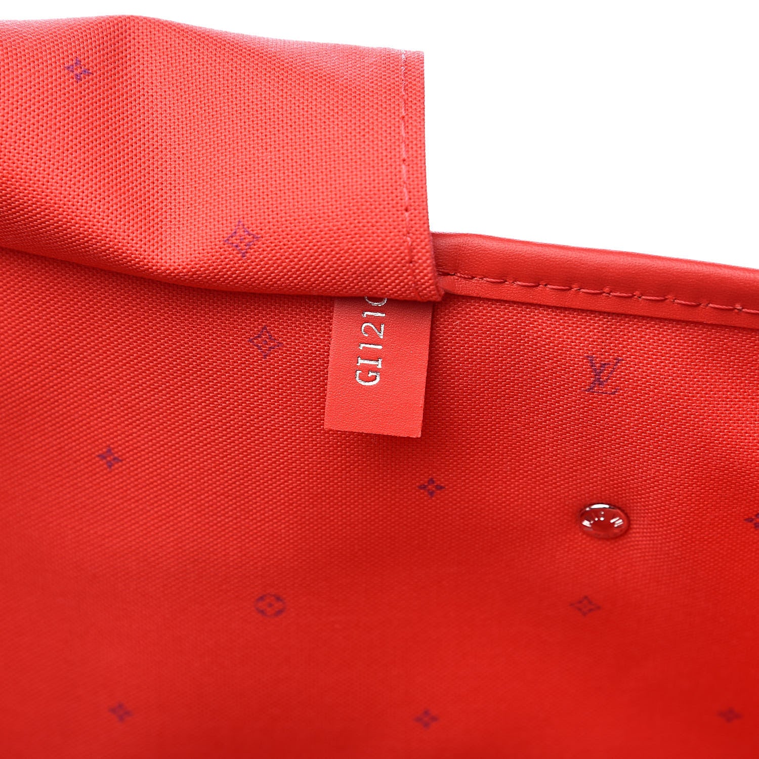 Louis Vuitton Monogram Escale Neverfull MM Rouge 7 of 9
