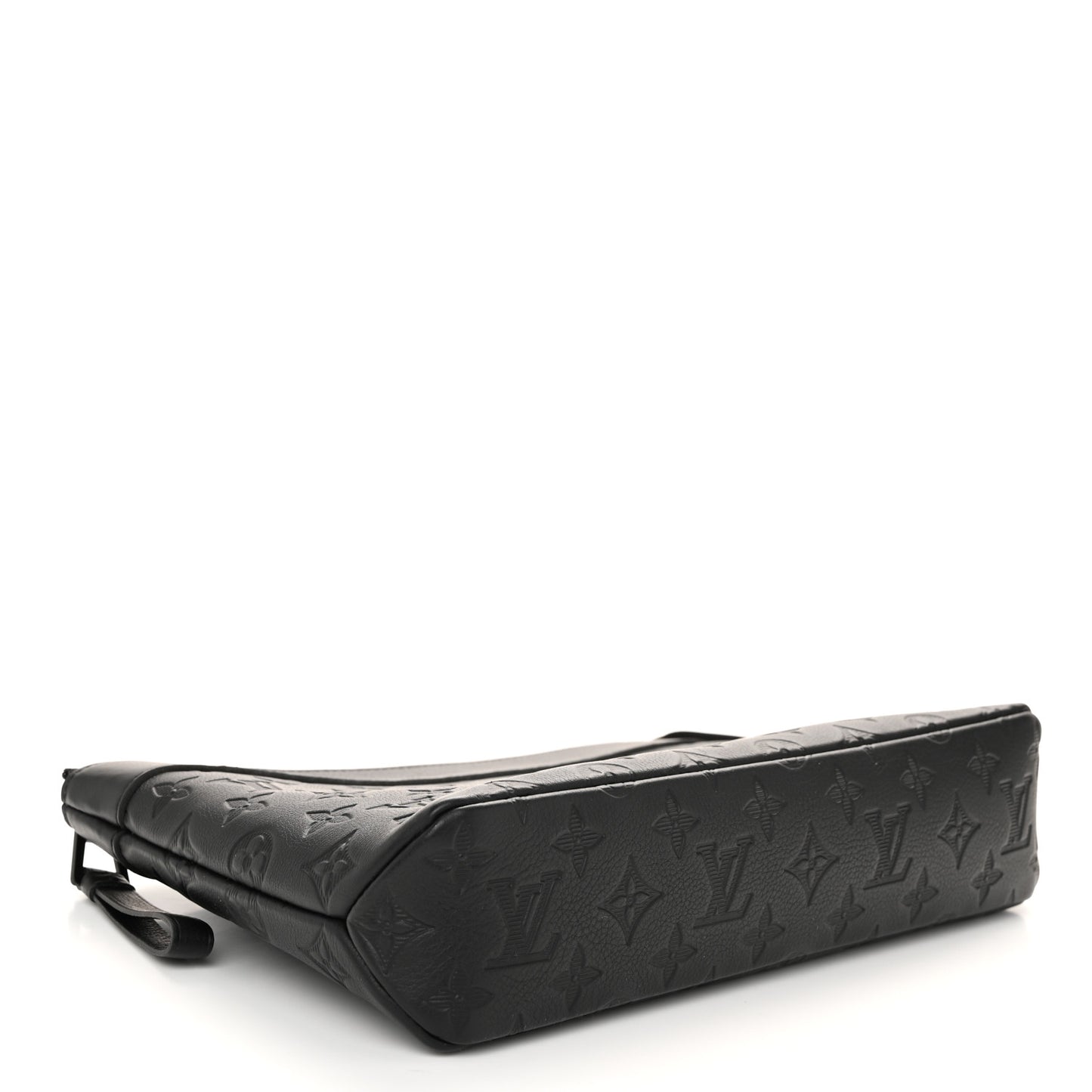 Shadow Calfskin Monogram Pochette Voyage Souple Black