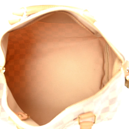 Louis Vuitton Damier Azur Speedy 30 5 of 10