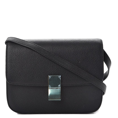 Celine Goatskin Medium Classic Box Flap Bag Black 1 of 8