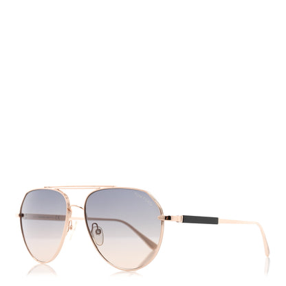 Tom Ford Metal Andes Pilot Sunglasses TF670 Multicolor 1 of 8
