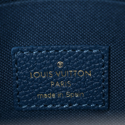Louis Vuitton Empreinte Monogram Giant Felicie Pochette Chain Wallet Gradient Blue 7 of 11