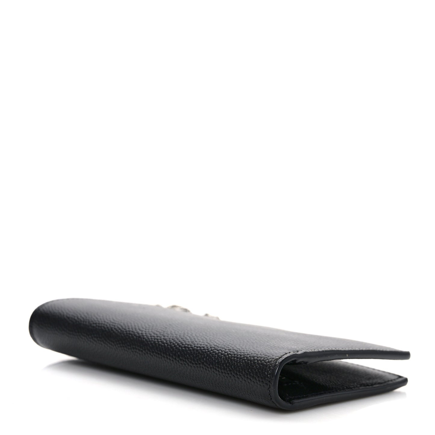 Grain De Poudre North South Chain Wallet Black