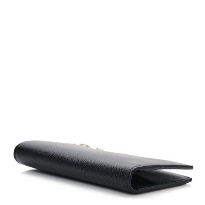 Saint Laurent Grain De Poudre North South Chain Wallet Black 4 of 8