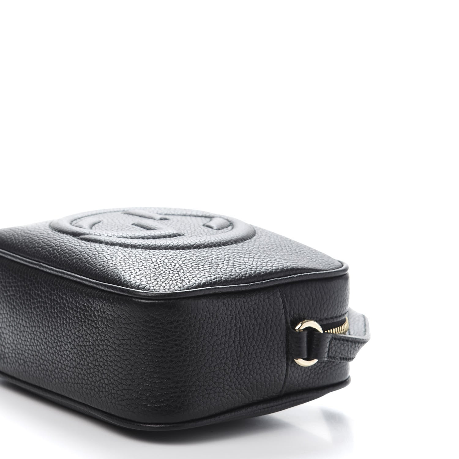 Gucci Pebbled Calfskin Small Soho Disco Bag Black 9 of 10