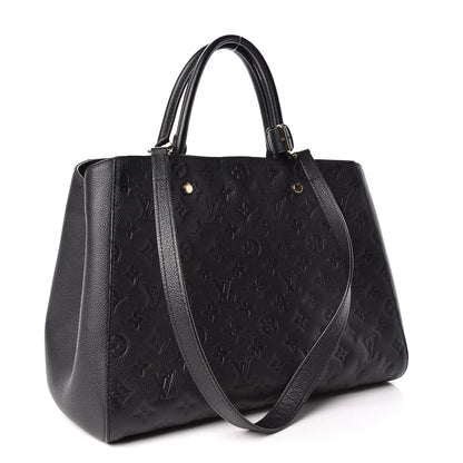 Louis Vuitton Empreinte Montaigne GM Black 3 of 12