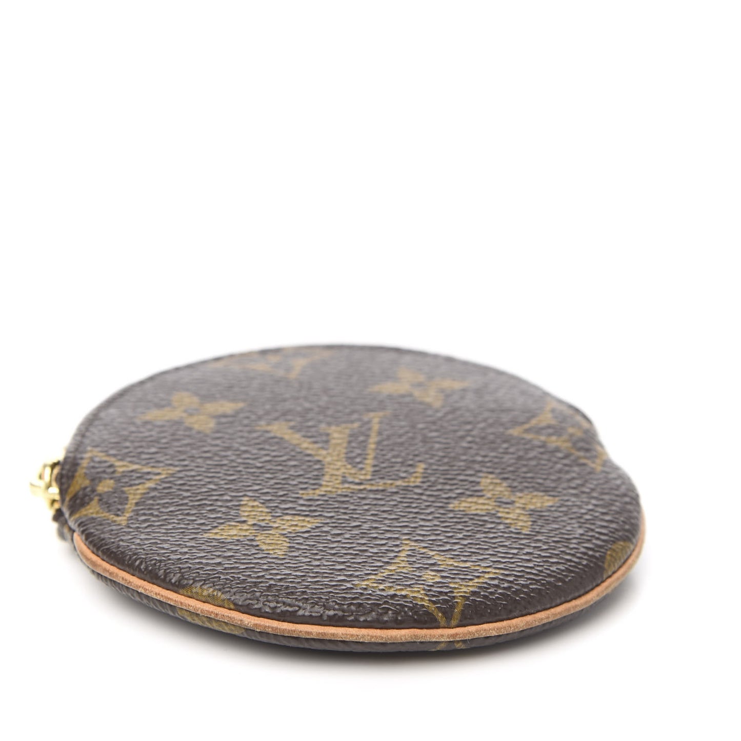 Monogram Round Coin Purse