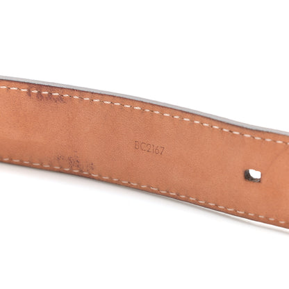Louis Vuitton Damier Ebene Mini 25mm Belt 85 34 7 of 8
