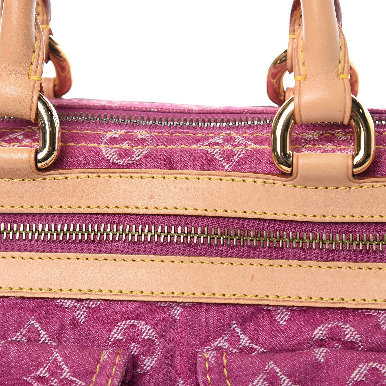 Louis Vuitton Monogram Denim Neo Speedy Fuchsia 13 of 13