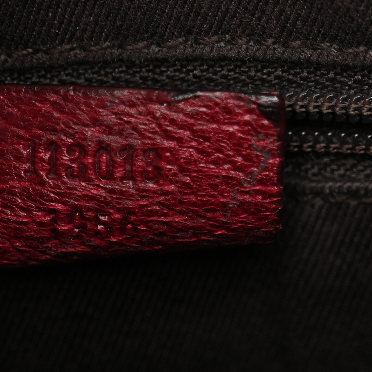 GG Supreme Monogram Medium Flat Messenger Bag Red