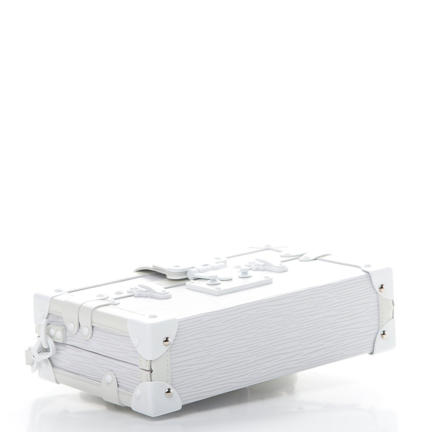 Epi Monochrome Petite Malle White