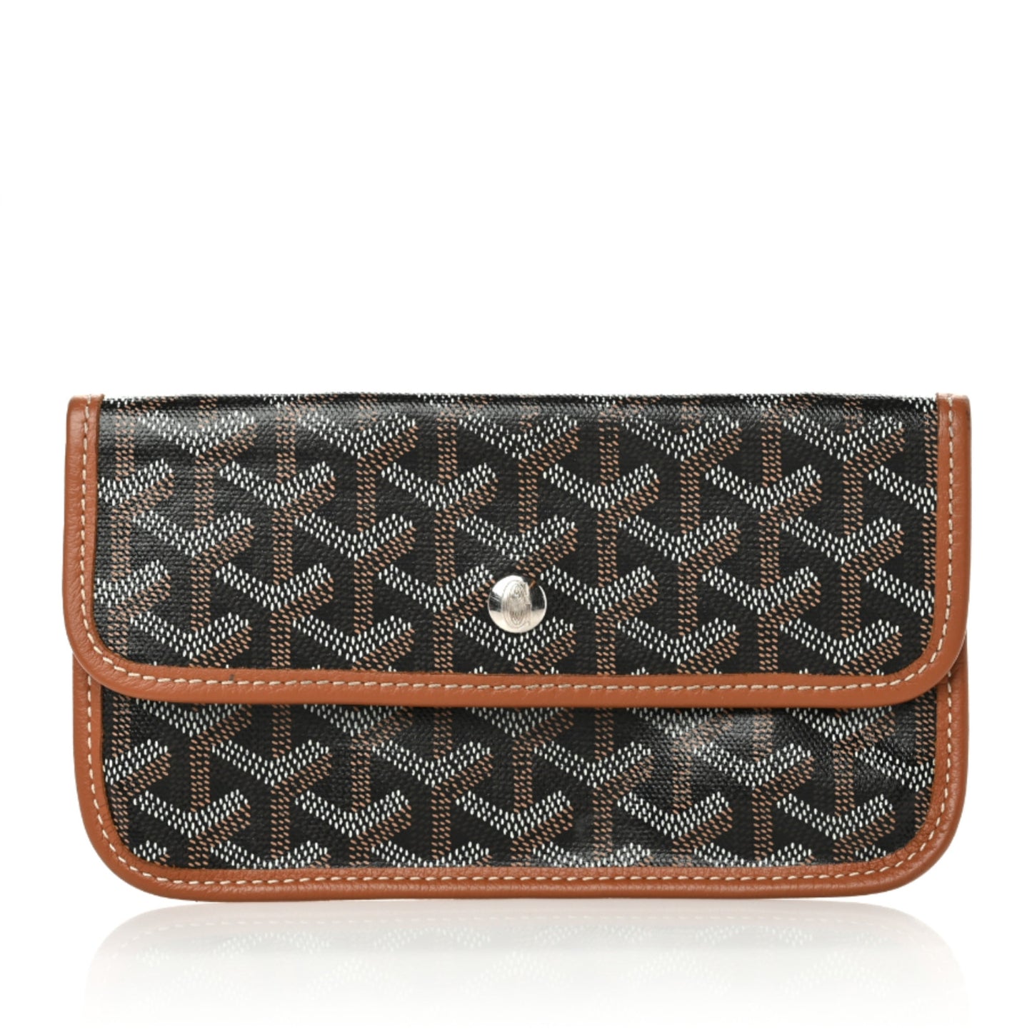 Goyardine Pouch Black Gold