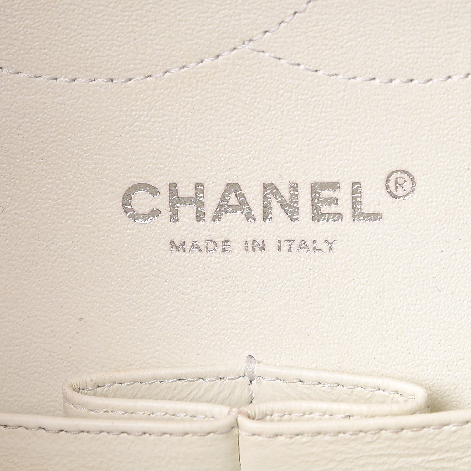 Chanel Caviar Quilted Jumbo Double Flap White 7 of 12