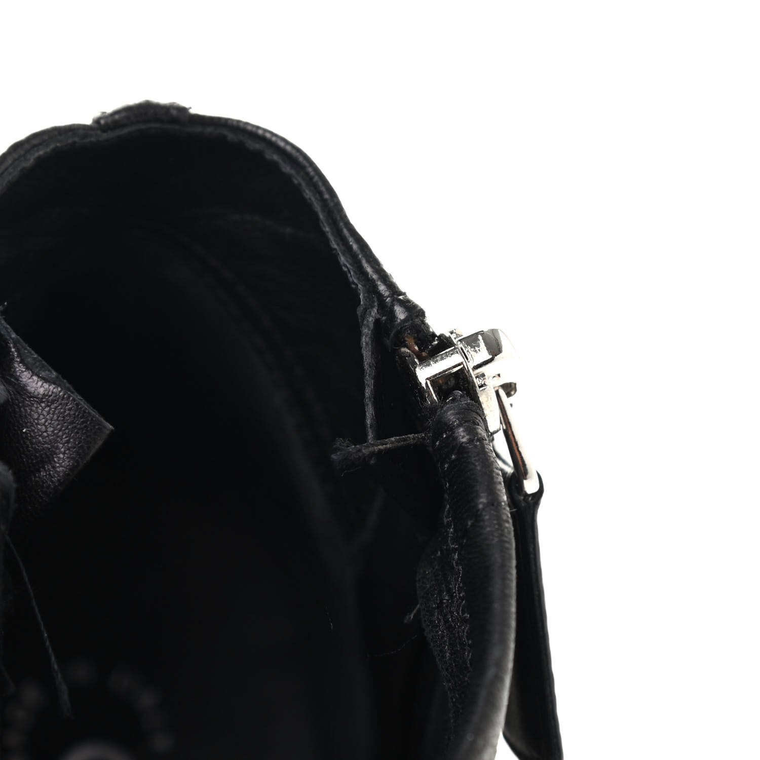 Chanel Lambskin Quilted CC Booties 38.5 Black 8 of 10