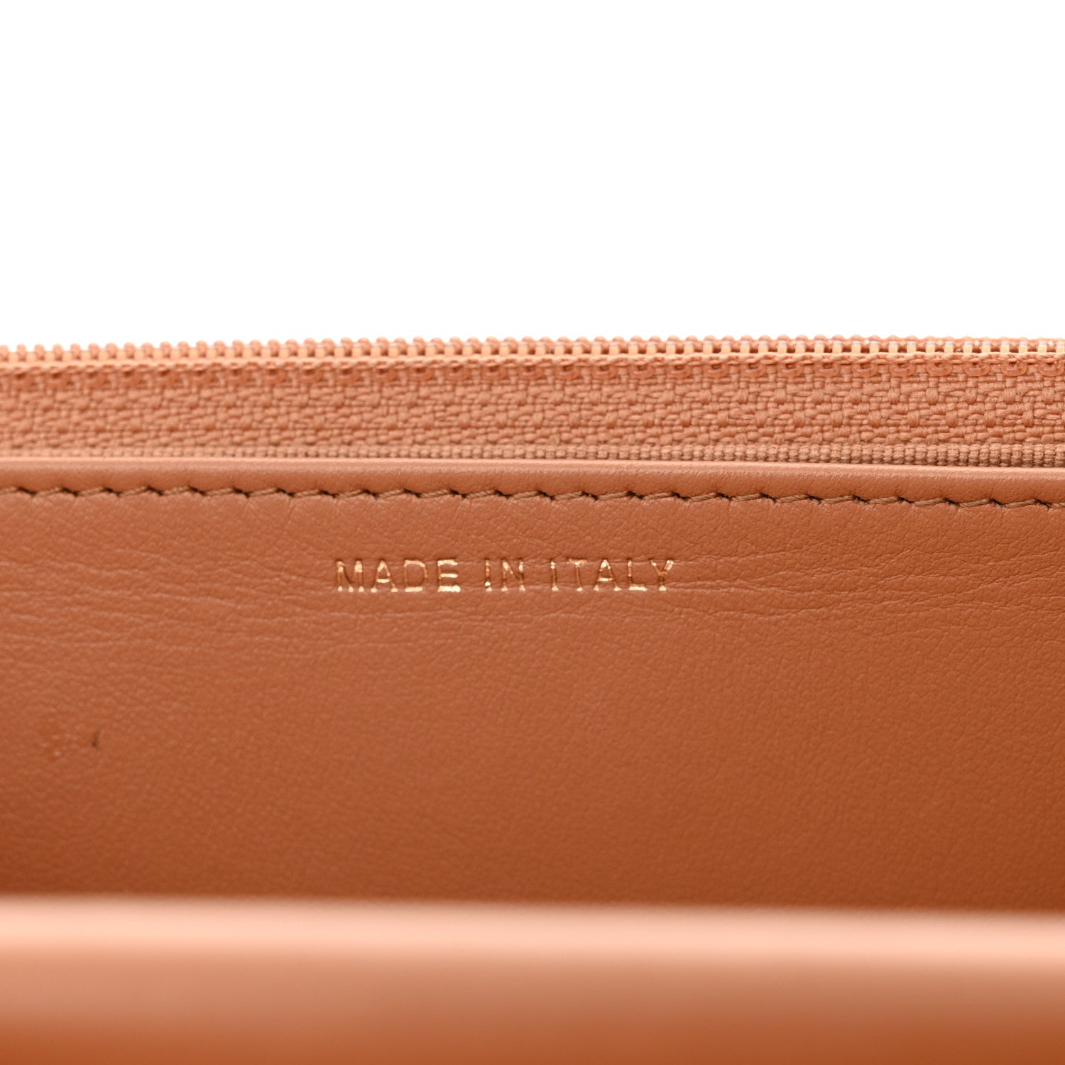 Chanel Caviar Chevron Quilted Boy Wallet On Chain WOC Dark Beige 7 of 12